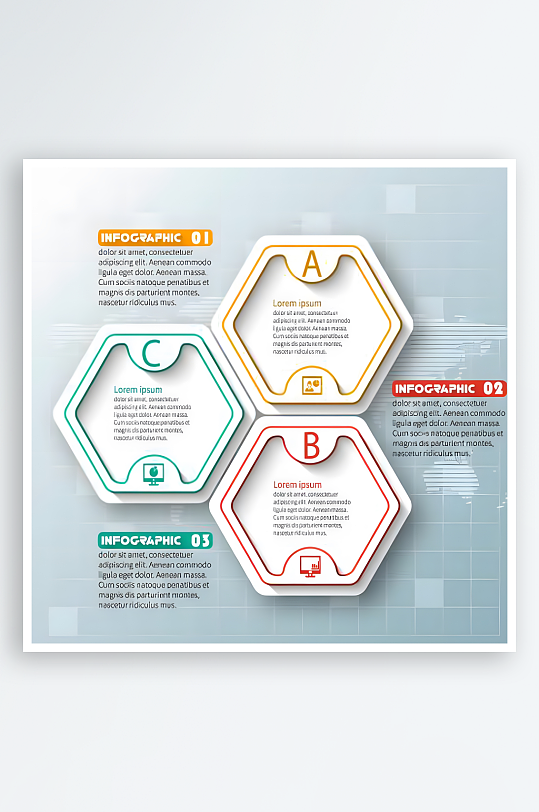 分类图标PPT图标标志-众图网
