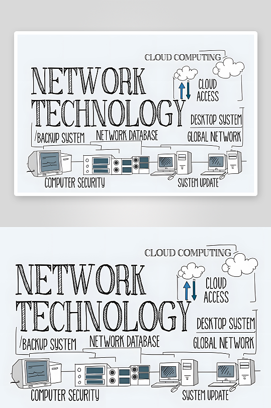 教育主题手绘插画设计素材-众图网