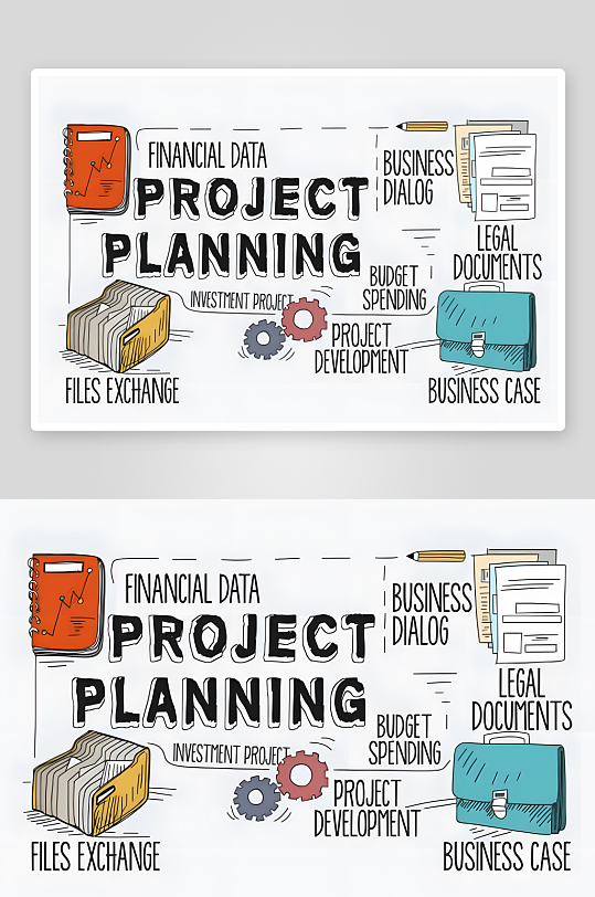 教育手绘插画设计素材-众图网