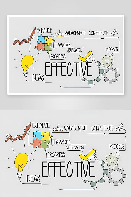 欧美手绘插画矢量创意设计素材-众图网