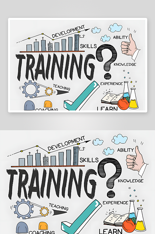 教育手绘插画设计素材-众图网