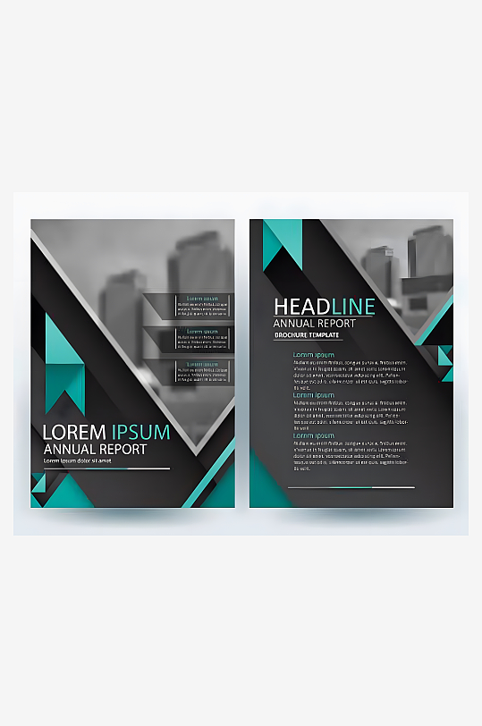 公司企业传单宣传页-众图网