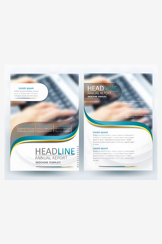 公司企业传单宣传页-众图网