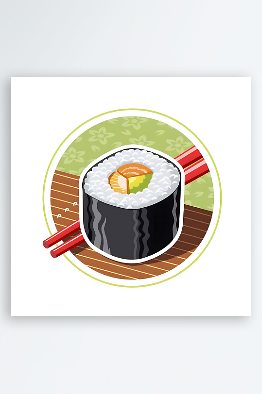 寿司矢量创意设计素材-众图网