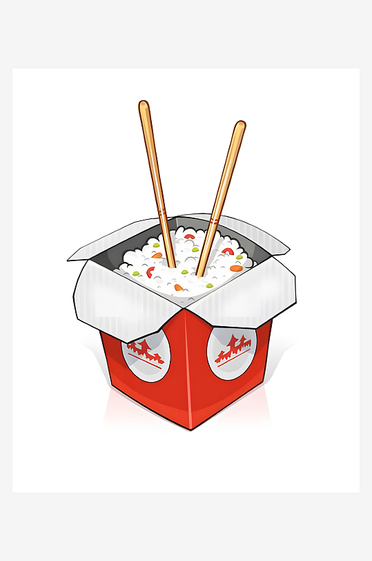 炒米饭矢量创意设计素材-众图网