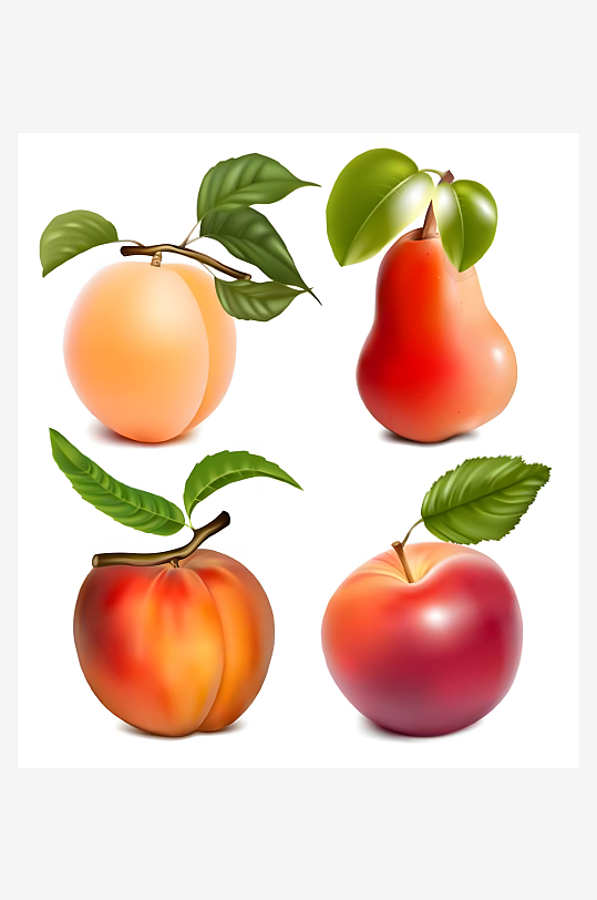 苹果矢量创意设计素材-众图网