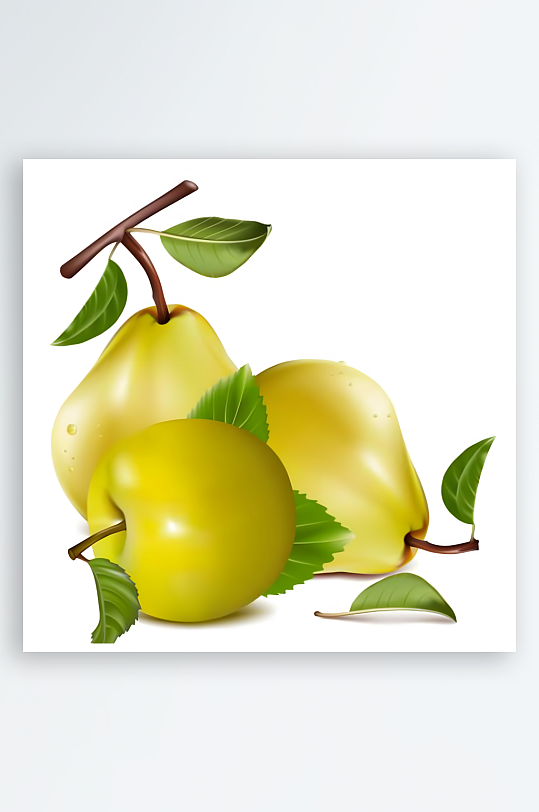 鸭梨矢量创意设计素材-众图网