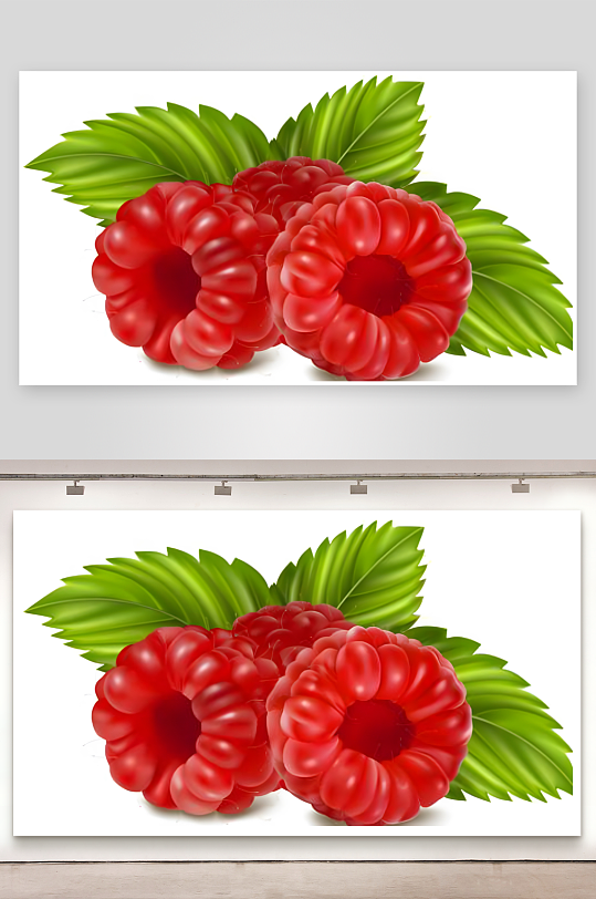树莓矢量创意设计素材-众图网