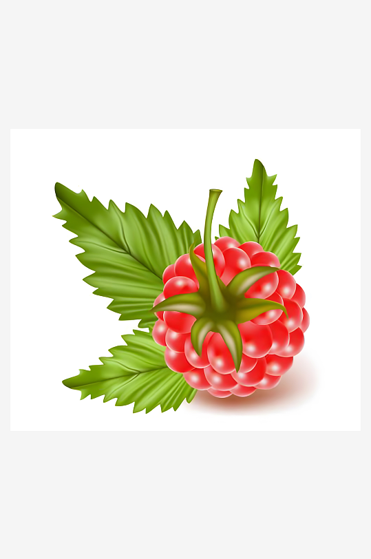 草莓矢量创意设计素材-众图网