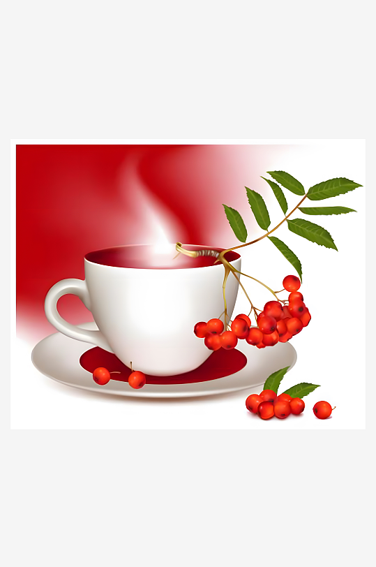 枸杞矢量创意设计素材-众图网