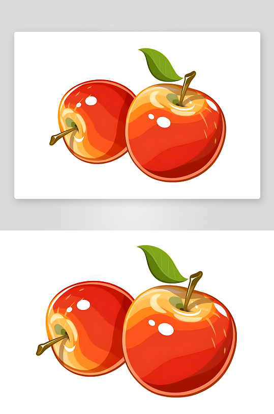 苹果矢量创意设计素材-众图网