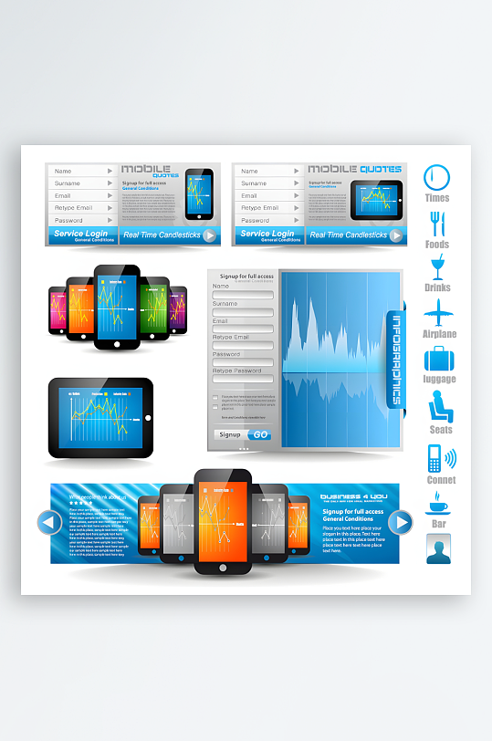 网站按钮网页按钮-众图网