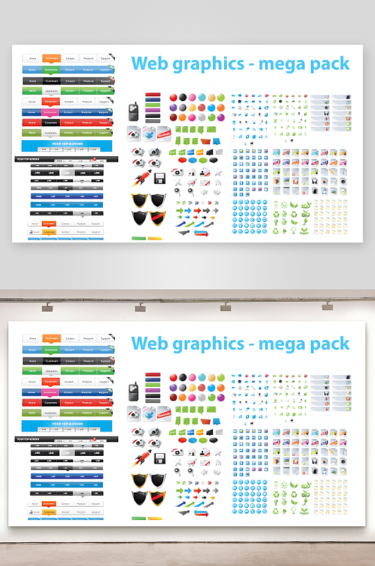 网页按钮网站按钮-众图网