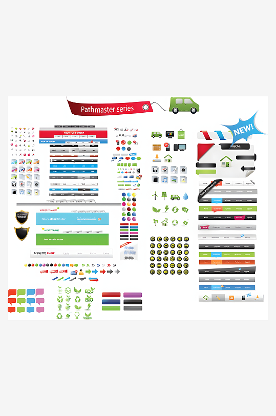 网页按钮网站按钮-众图网