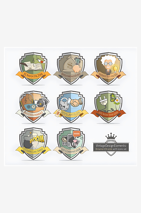 网站标签图标页面按钮-众图网