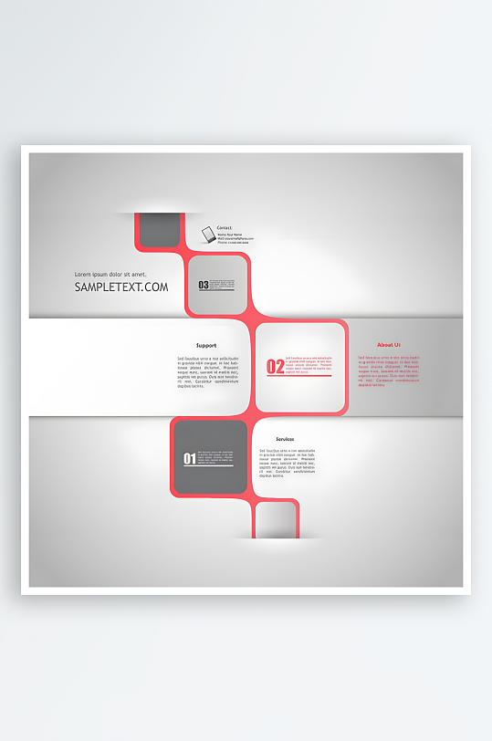 分类图标展示标志分类素材-众图网