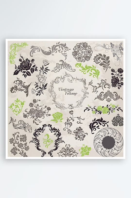 欧美图标线条图标标志-众图网