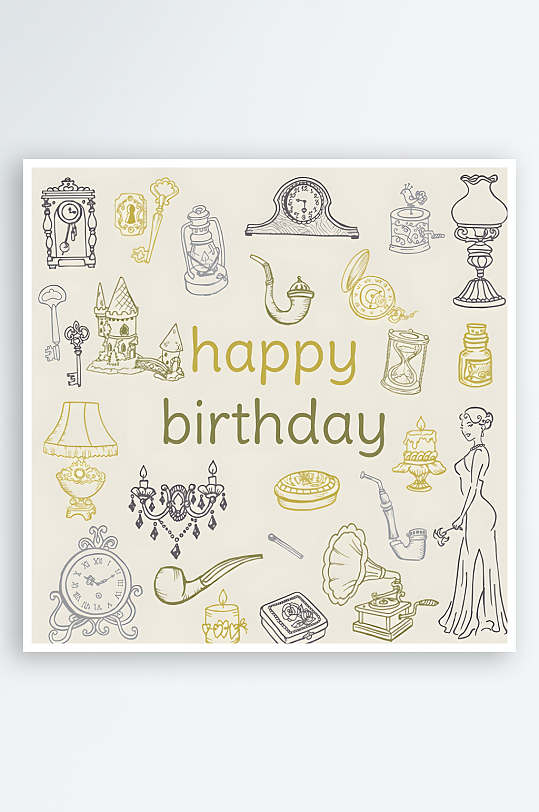 欧美图标线条图标标志-众图网