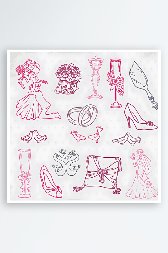 欧美图标线条图标标志-众图网