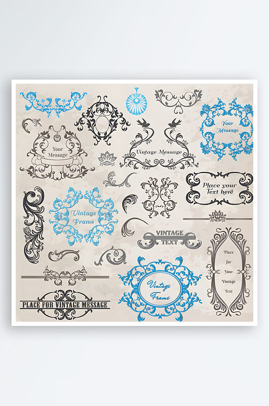 欧美图标线条图标标志-众图网