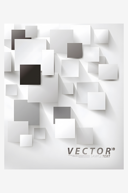 几何图形背景方块背景素材-众图网