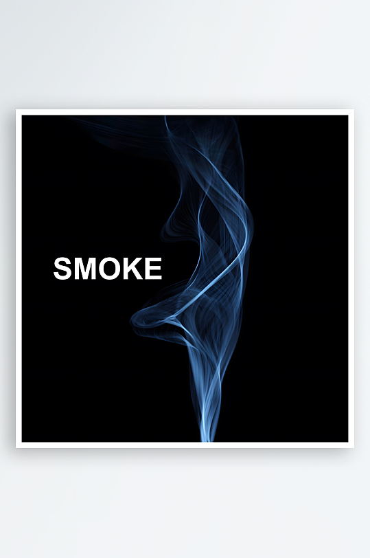 烟雾风格香烟烟雾弥漫-众图网