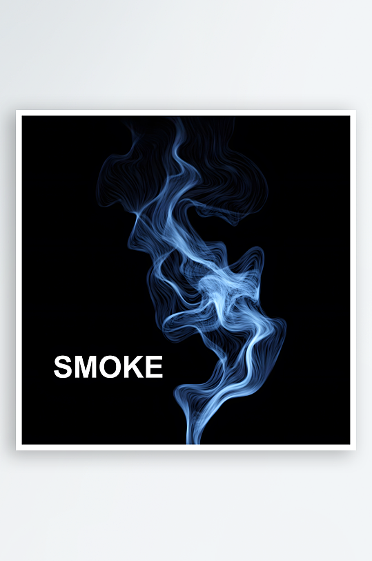 烟雾风格香烟烟雾弥漫-众图网