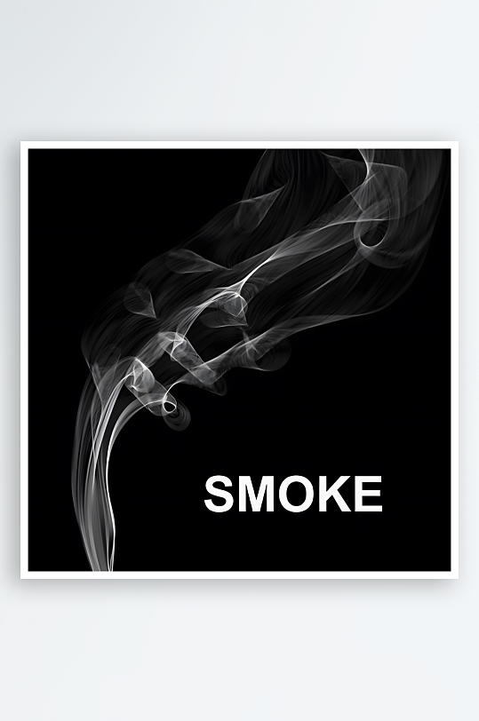 烟雾风格香烟烟雾弥漫-众图网