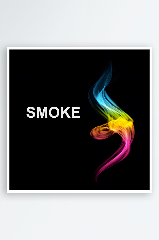 烟雾风格香烟烟雾弥漫-众图网