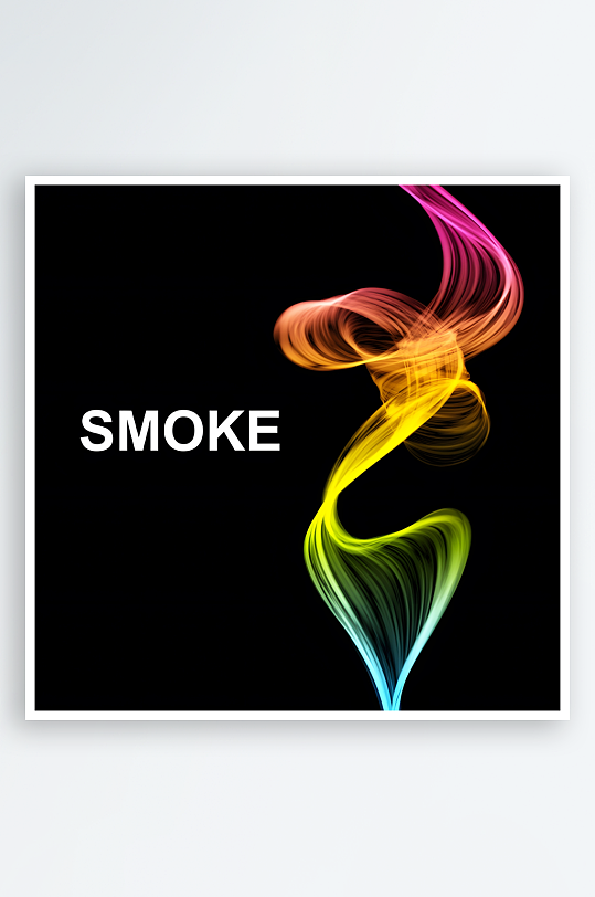 烟雾风格香烟烟雾弥漫-众图网