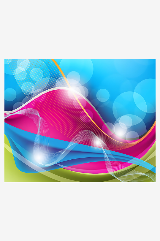 光影背景粒子绚丽背景-众图网