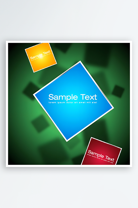 抽象背景绚丽背景素材-众图网