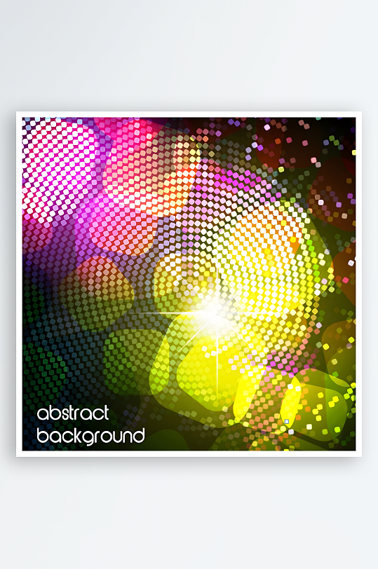 背景设计图案绚丽抽象背景-众图网