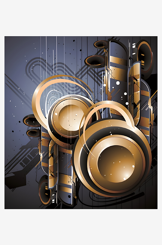 背景设计图案绚丽抽象背景-众图网