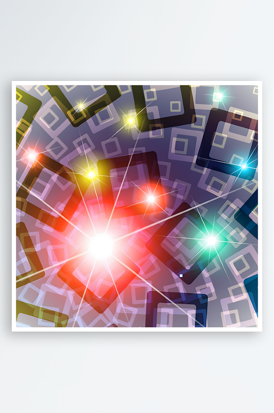 光影背景绚丽五彩背景-众图网