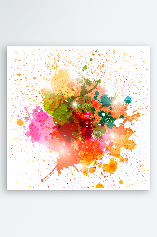 绚丽光影线条背景素材-众图网