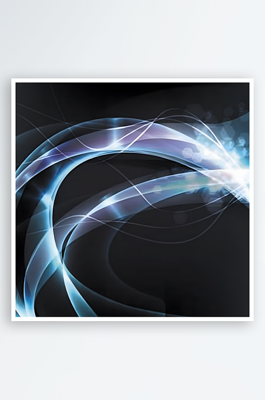 绚丽光影线条背景素材-众图网