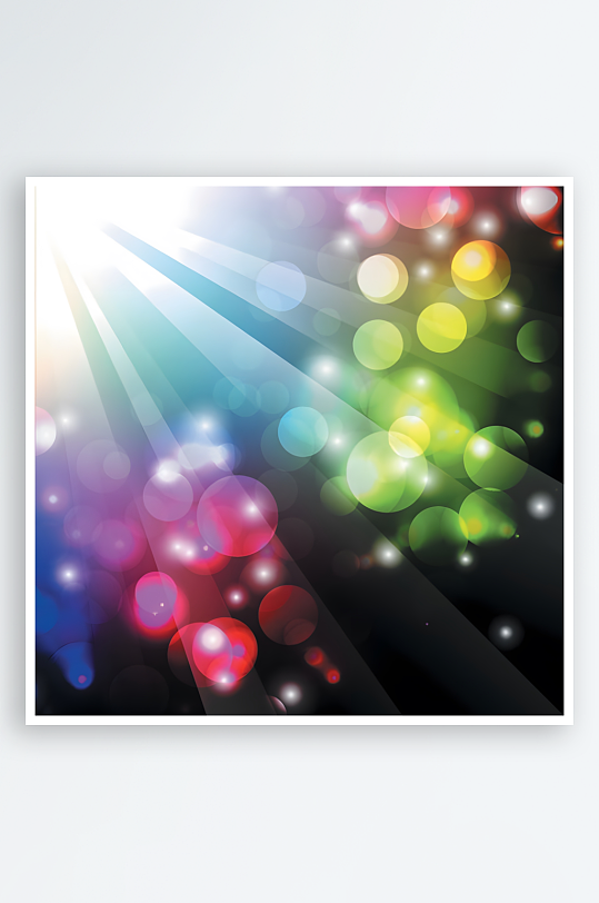 时尚光影绚丽背景素材-众图网