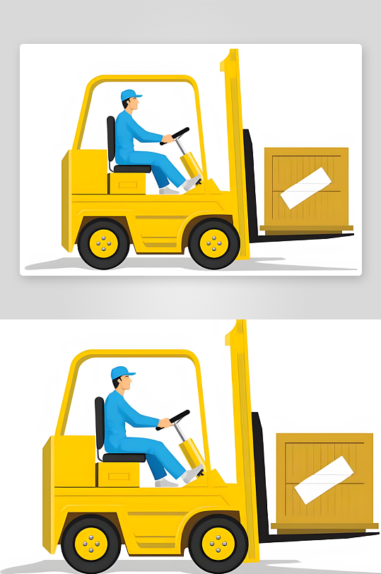 叉车矢量创意设计素材-众图网