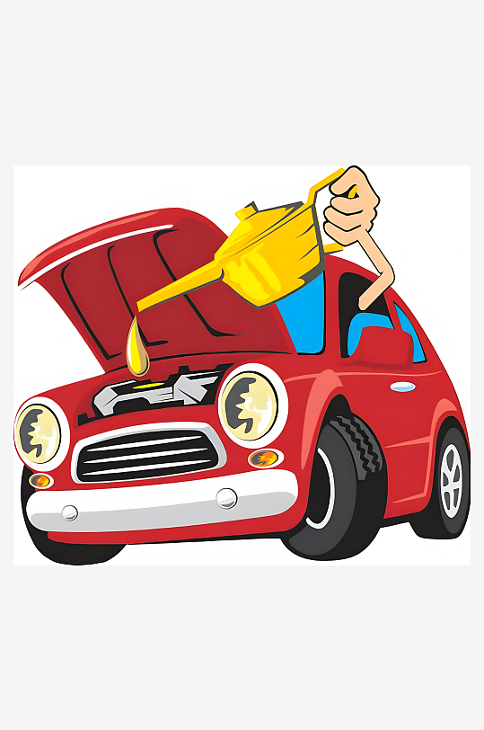 洗车矢量创意设计素材-众图网