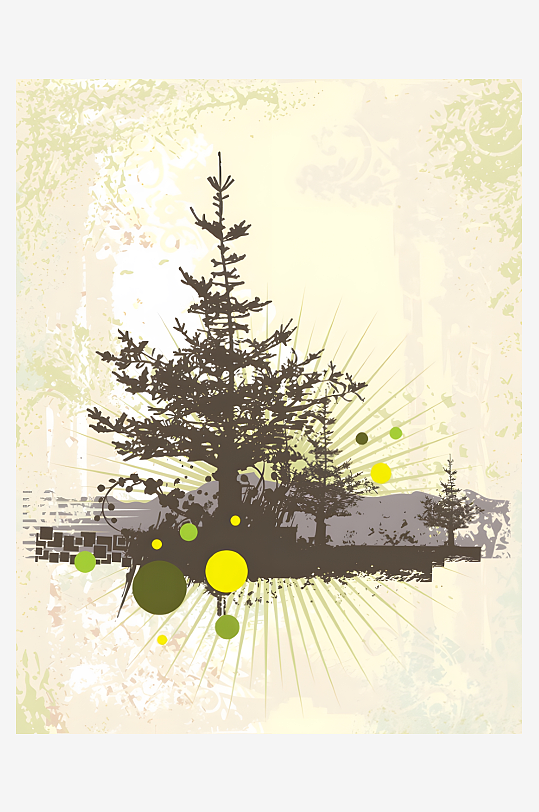 大树树木树林设计素材-众图网