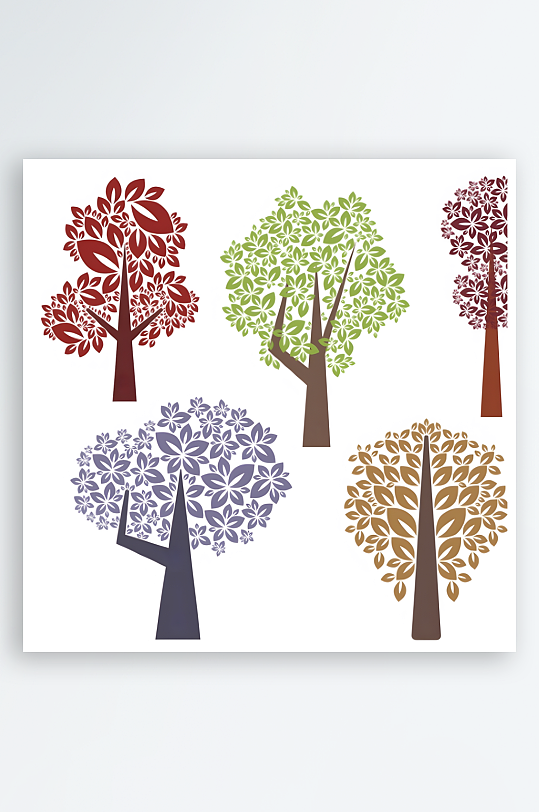 大树树木树林设计素材-众图网
