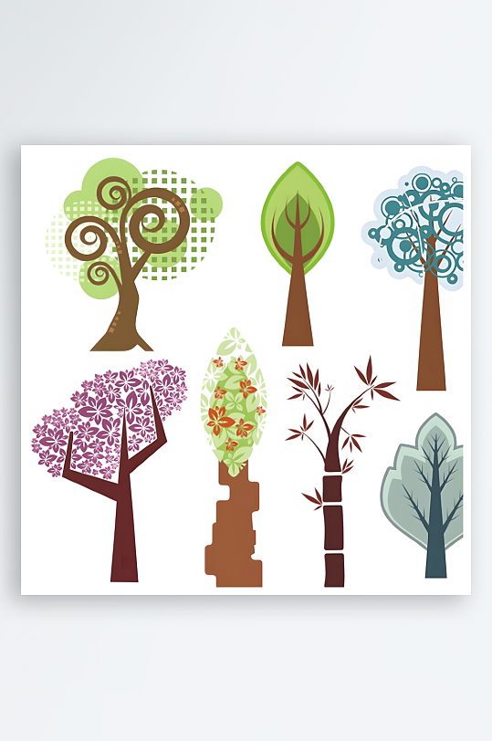 大树树木树林设计素材-众图网
