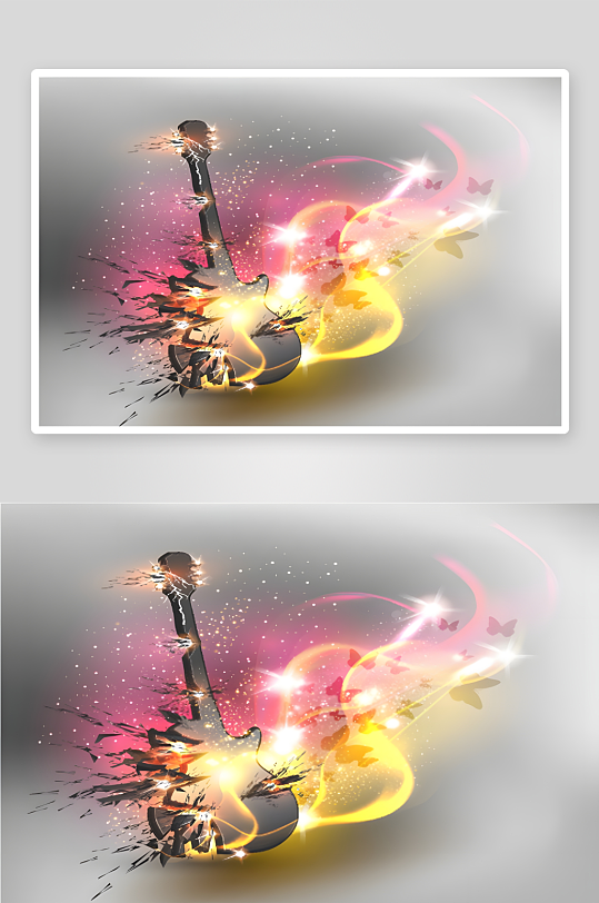 绚丽背景抽象背景矢量素材-众图网