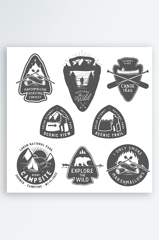 产品图标行业图标标志-众图网