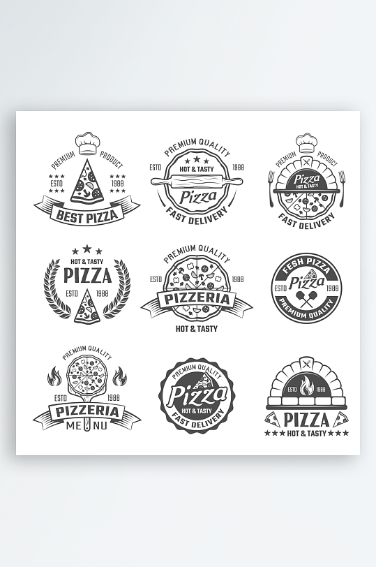 产品LOGO标志标识-众图网