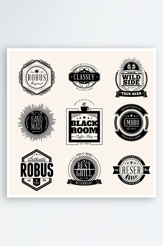 产品图标商品标志-众图网