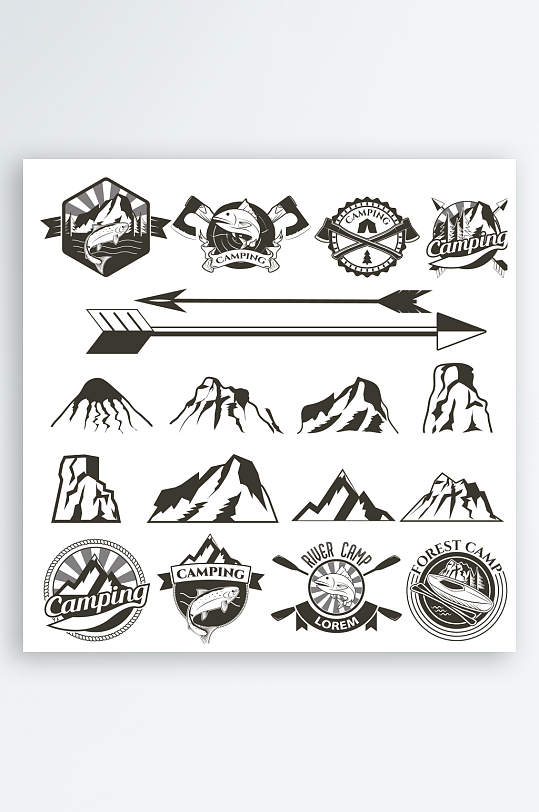 标志ICON标识图标-众图网