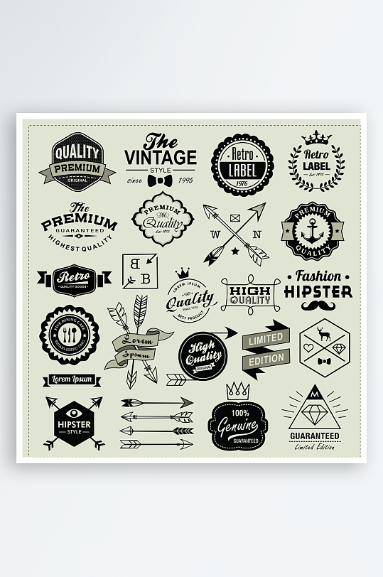 产品图标商品标志-众图网