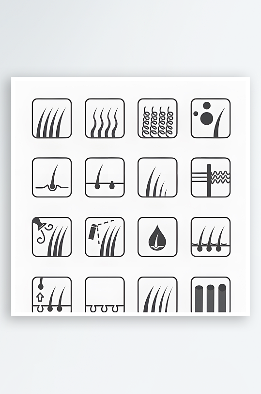 护发植发产品广告设计-众图网